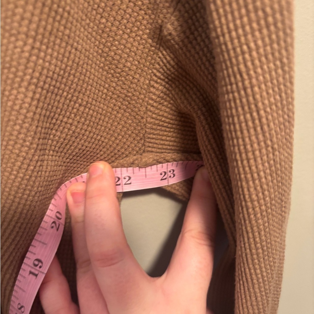 Good American Light Brown Button-Up Shirt - Picture 6 of 7